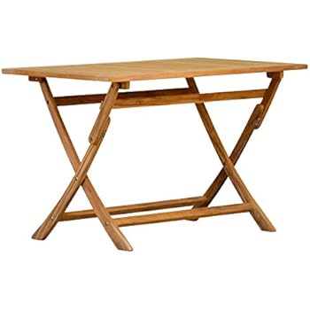 Amazon.de: Fano Teakholz-Klapptisch für den Garten ...