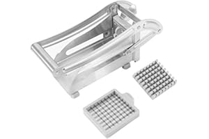 Cortador de patatas fritas de acero inoxidable Atyhao, cortador de patatas fritas, cortador de patatas fritas, utensilio de cocina