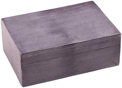 Gift Box Decorative Marble Treasure Chest 15 x 10 cm (Box with Flat Lid