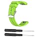 Produktbild TJW Fenix 5X Armbanduhr Gurt QuickFit 26 mm Breite Weiche Silikon Armbanduhr Band