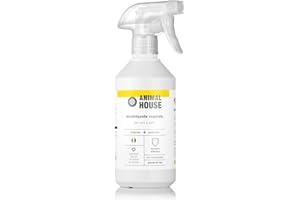 Animal House Disabituante 500ml Cani e Gatti Made in Italy per Esterno ed Interno, Formula vegetale, antiodore, antiallergica, Cruelty Free (1)