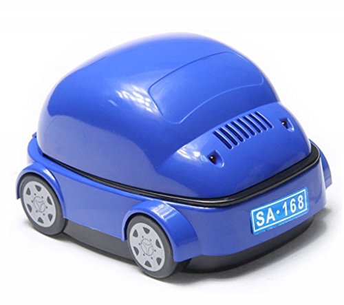 ewinever(TM) 1 Pcs Usb Car Shaped Durable Model Auto Cigarette Smokeless Ashtray Air Purifier Cute Gift (Blue)
