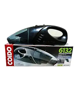 Coido Combo of 6132 Car Vacuum Cleaner and Microfiber Gloves