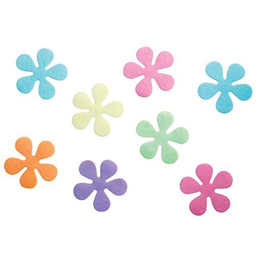 InterDesign 30226EU Florale Tub Treadz, 8-er Set, farbig sortiert