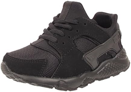 Footpanda Girls Boys Running Trainers New Kids Children Comfort Sports School Shoes Size (UK 1.5/34, Black)