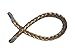 New Style Thin Open Ended Clip-in Hair Braid Mixed Blonde Hair Piece
