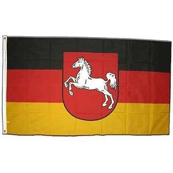 Flagge Niedersachsen – 60x90 Cm, Gartenflagge Für Balkon, Zaun Oder Veranstaltungen