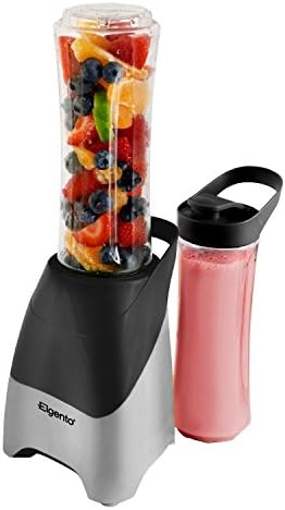 Elgento E12006 Personal Blender, 250 Watt - Silver/Black
