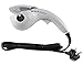 CoFashion Ceramic Lovely Dolphin Designed Portable Automatic Hair Roller Curling Iron Harmless to Hair Super Quiet Time-saving Curling Wand Marcel Iron Hair Styling Tool Beauty Barber Salon Studio Collection Valentine's day's Gift Exquisite Packaging Box(White)