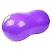 Produktbild Lmeno Yogaball Gymnastikball Erdnussball Therapie Rolle Physioroll Physio Rolle Ball Anthrazit Fitnessball Doppelball Yoga Pilates Eggball Eierball 45x 80 cm -Lila
