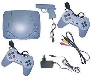 98000 in 1 8 Bit 2 Player TV Video Game Remote Console with Inbuilt Repeated Retro Games for Kids, No Batteries Required, Multicolour