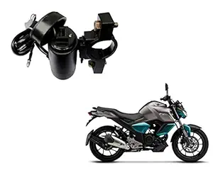 Auto Kite - Motor Bike USB Mobile Charger with USB Charger Socket 2.1A 9V for - Yamaha FZ V3.0 FI