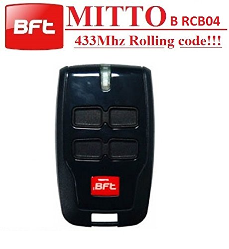 BFT Mitto B RCB04 R1 handsender 4-kanal 433.92Mhz fernbedienung. Rolling code!!! Die neue Version von BFT Mitto4. Top Qualität BFT B RCB04 fernbedienung für den besten Preis!!!