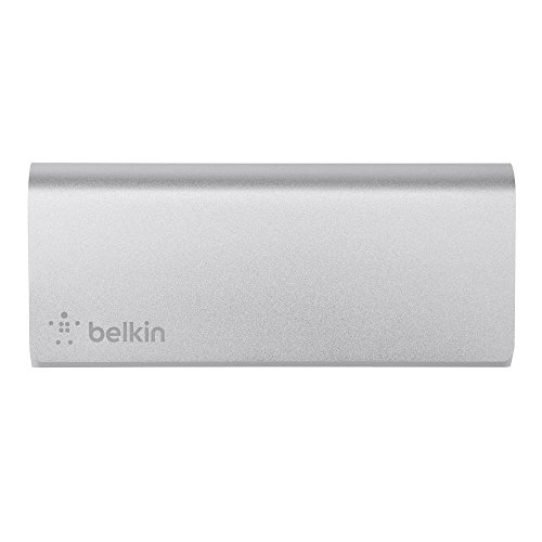 Belkin 4-Port USB 3.0 Hub USB-C auf USB-A (inkl. USB-C/3.1-Micro-B-Kabel, geeignet für MacBooks und Notebooks mit USB-C Anschluss), silber - 5
