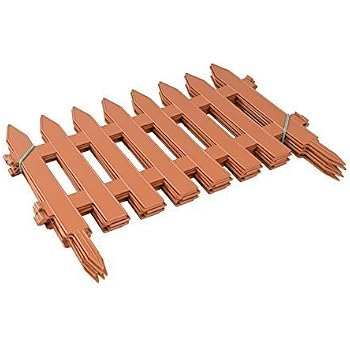 Steckzaun für Beetbegrenzung (1,2 m) Gartenzaun 30 cm hoch ...