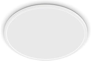 Philips LED Lampada da Soffitto LED Superslim, Equivalente a 22W, Luce Bianca Calda, IP20, Non Dimmerabile, Bianco