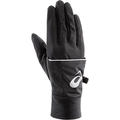 asics PFM - Gants course à pied - noir Modèle S 2017 mitaines