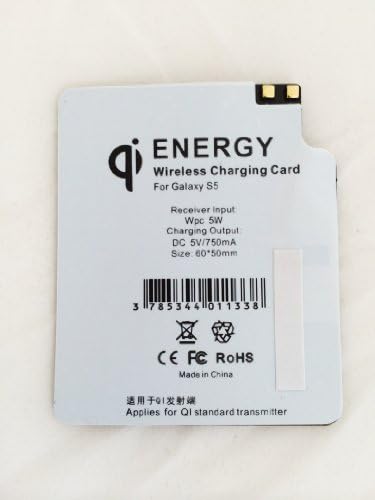 Qi Standard Wireless Charger Receiver (For Samsung Galaxy S5)