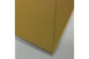 Sign 3 mm doré 1300 Perspex Miroir Plaque Acrylique 16 Tailles au Choix, Plastique, doré, 420mm x 297mm / A3