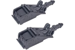 GENERIC 2pcs auto parabrezza anteriore tergicristallo rondella ugello spruzzatore Per Passat B5 Golf 4 MK4 Bora Polo Maggiolino GOL 6RD 955 985 Getto di spruzzo del tergicristallo del parabrezza
