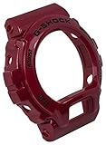 Casio G-Shock Lünette Bezel rot metallic mit schwarzer Schrift für DW-6900