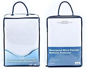 Gaveno Cavalia Super Soft MICRO PERCALE MATTRESS PROTECTOR (WATERPROOF), White, King