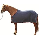 HKM Abschwitzdecke -Alaska-beige,Rückenlänge 85 cm