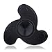 Produktbild Roreikes Fidget Spinner , Tri-Spinner Fidget Toys Finger Spinner Spielzeug mit und glatte Rotation , ideal Geschenke für ADS, ADHS, Angst und Autismus Kinder und Erwachsene - Schwarz