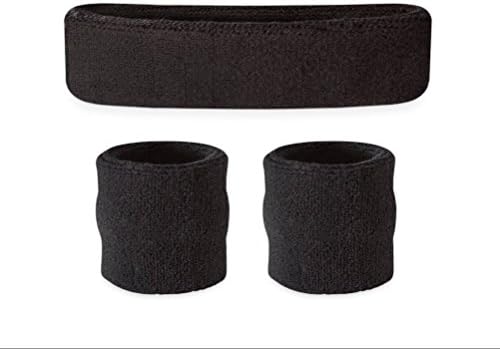 AJPartnership Headband/Wristband Set - Sports Sweatbands For Head And Wrist