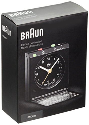 Braun Reisewecker Quartz Classic schwarz BNC005BKBK - 7