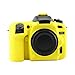 Produktbild bloatboy Für Nikon D7500 Kameratasche Silikon Schützen Hülle, Weichgummi Silikon Abdeckung schützen vor Kratzern, Kratzen und Abrieb (Gelb)