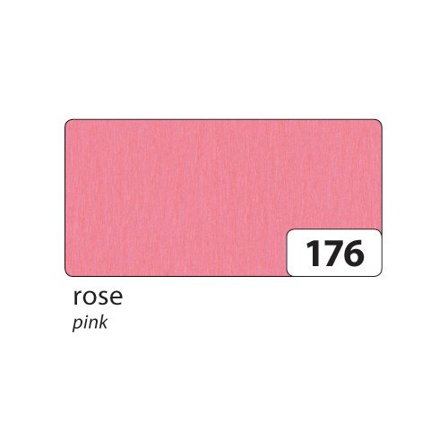 Folia Fein Krepppapier 32g/m², feuchtfärbend, 50x250cm, 10 Lagen zum Basteln