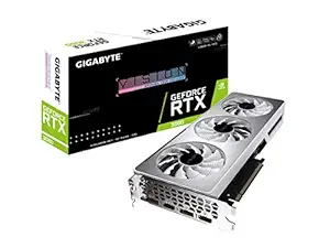 GIGABYTE GeForce RTX 3060 Vision OC 12G Graphics Card, 3X WINDFORCE Fans, 12GB 192-bit GDDR6, GV-N3060VISION OC-12GD Video Card