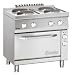 Produktbild 4 Platten Elektroherd mit Elektro-Umluftbackofen 1/1 GN