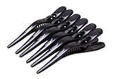 Eurostil compartment parentheses compartment clip clips 6 piece black plastic