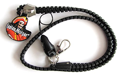 Preisvergleich Produktbild Captain Morgan - Schlüsselband in Reißverschlußoptik