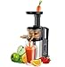 Produktbild TurboTronic JuiceBar 9G Edelstahl Slow Juicer 55 U/min zum schonenden Entsaften von Obst & Gemüse, BPA FREE Saftpresse, arbeitet sehr leise - 150 Watt