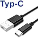 Produktbild tomaxx USB Typ C Kabel Schwarz- Datenkabel USB 3.1 A Type C Ladekabel für Sony Xperia XZ / Sony Xperia Xcompact / Sony Xperia XZs / Xperia XZ Premium SuperSpeed Datenübertragungen bis 5 Gbit/s