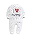 CHIC*MALL baby rompers 2015 Newborn I love mummy & daddy Baby Costume Girls Jumpsuit clothing Winter Romper Body BABY CLOTHES (80)