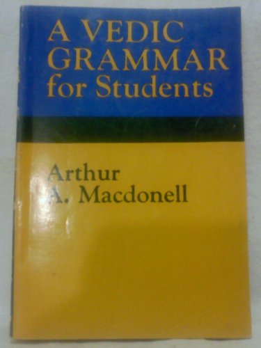 Vedic Grammar for Students livre