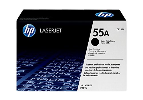 HP CE255A Toner Cartridge for LaserJet P3015 - Black