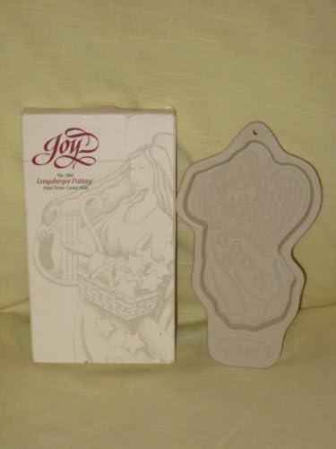1996 Longaberger Pottery - "JOY" - Angel Series Cookie Mould