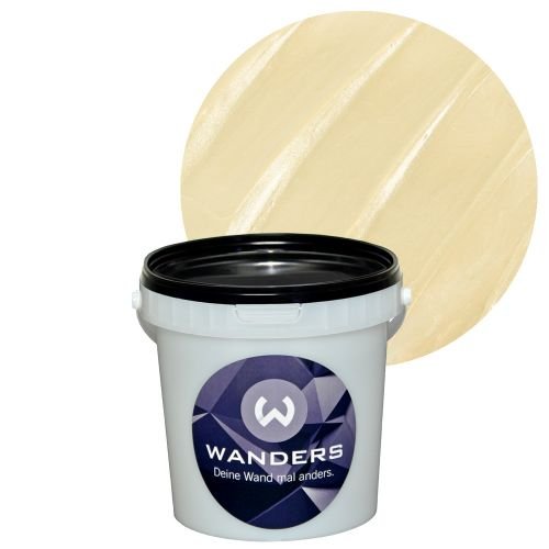 Wanders Metall-Optik Champagner Wand-Farbe Metallic-Effect Metall-Effekt-Farbe 1 Liter