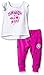 Converse Baby Girls' Seamless Jogger and Tunic Clothing Set