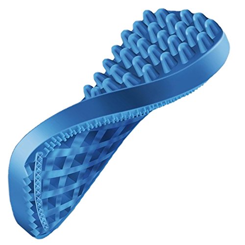 Pet + Me + Me - Cepillo de Aseo Multifuncional para gato de pelo corto, color azul