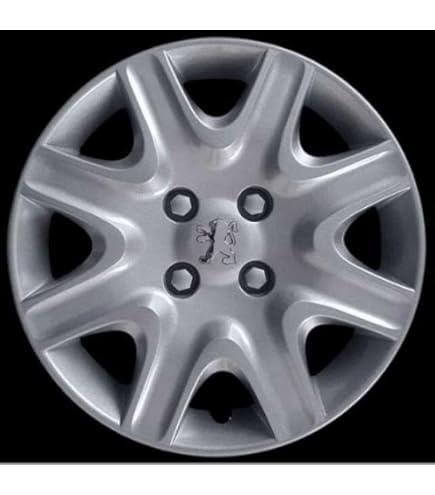 Copricerchi Per Peugeot 208 - Kit Da 4 Pezzi Diametro 15 Pollici - Foto 2