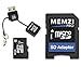 Price comparison product image MEMZI PRO 32GB Class 10 90MB/s Micro SDHC Memory Card with SD Adapter and Micro USB Reader for Apeman Action Cameras