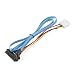 Produktbild Hermosairis 7 Pin SATA Serial ATA zu SAS 29 Pin & 4 Pin Kabel Stecker Adapter für 2,5 Zoll HDD Festplatte