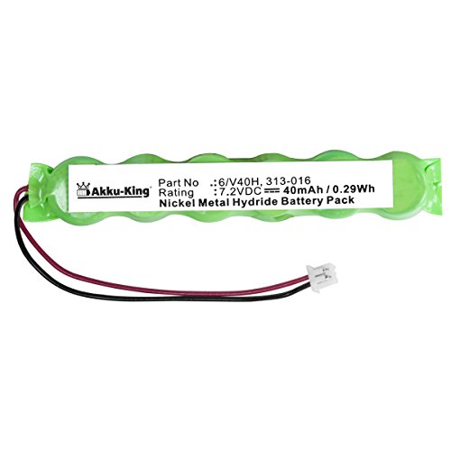 Akku-King Backup, CMOS Batterie für Fujitsu LifeBook T4210, T4215, T4220 - ersetzt 313-016 - Ni-MH 40mAh
