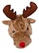 Produktbild Ca 30 Modelle Weihnachtsmütze Nikolaus Mütze Weihnachtsmützen Xmas Mützen (Rentier Elch Gesicht Rudolf WM0511026)
